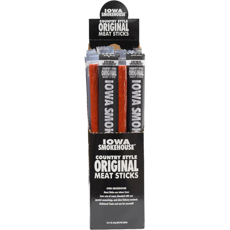 Iowa Smokehouse Meat Sticks - 1.5 oz. & 16 oz.