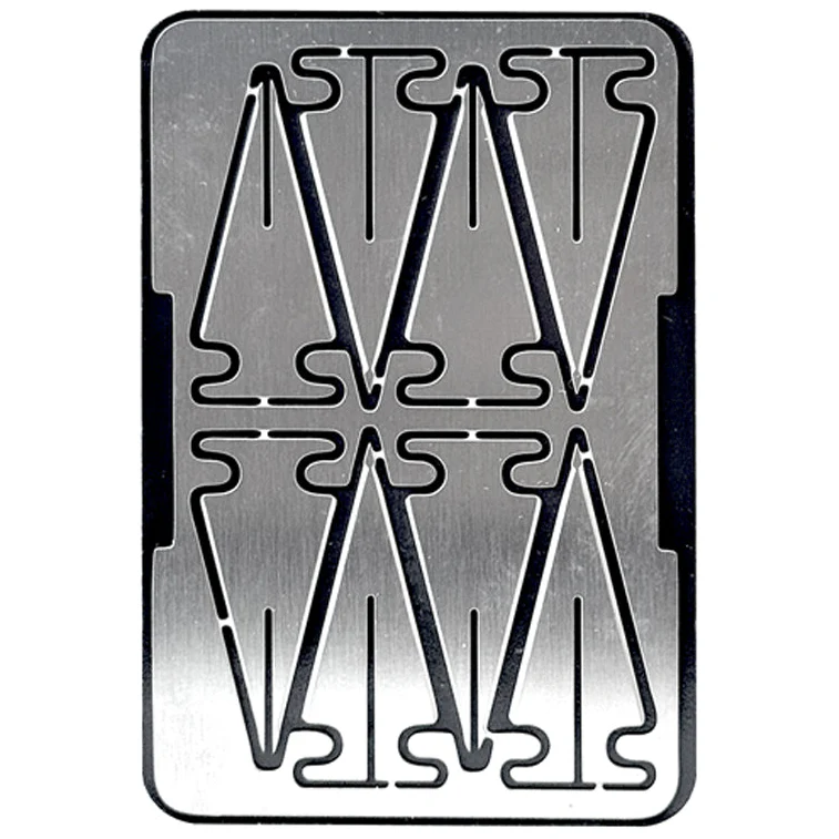 Lucky Jack's Stainless Steel Arrowhead Adventure Card