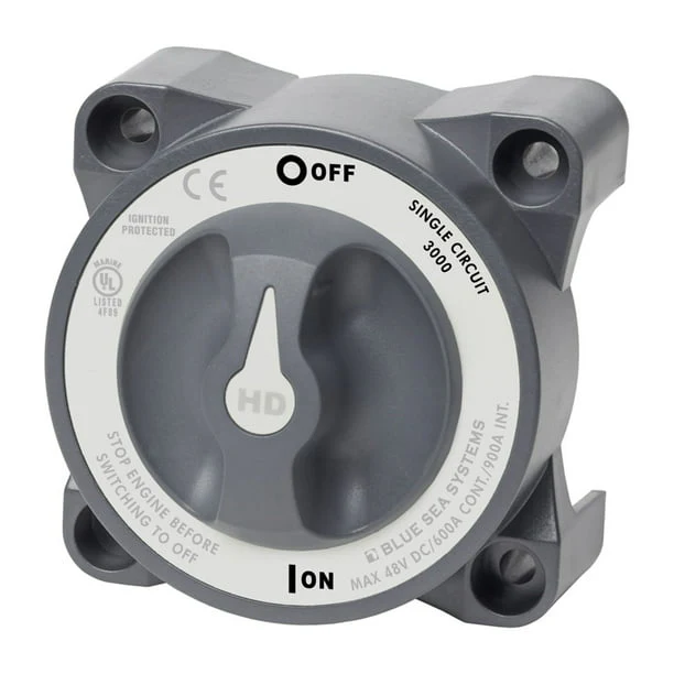 Battery Switch, Single Circuit On-Off