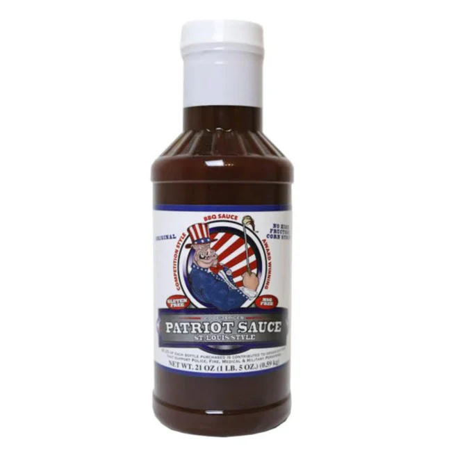 Code 3 Spices Original Patriot Sauce St. Louis Style BBQ - 18 oz.