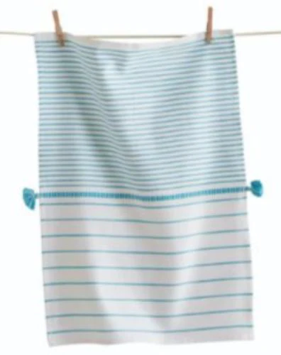 Beach Stripe Cotton Dishtowels - 18" x 26"