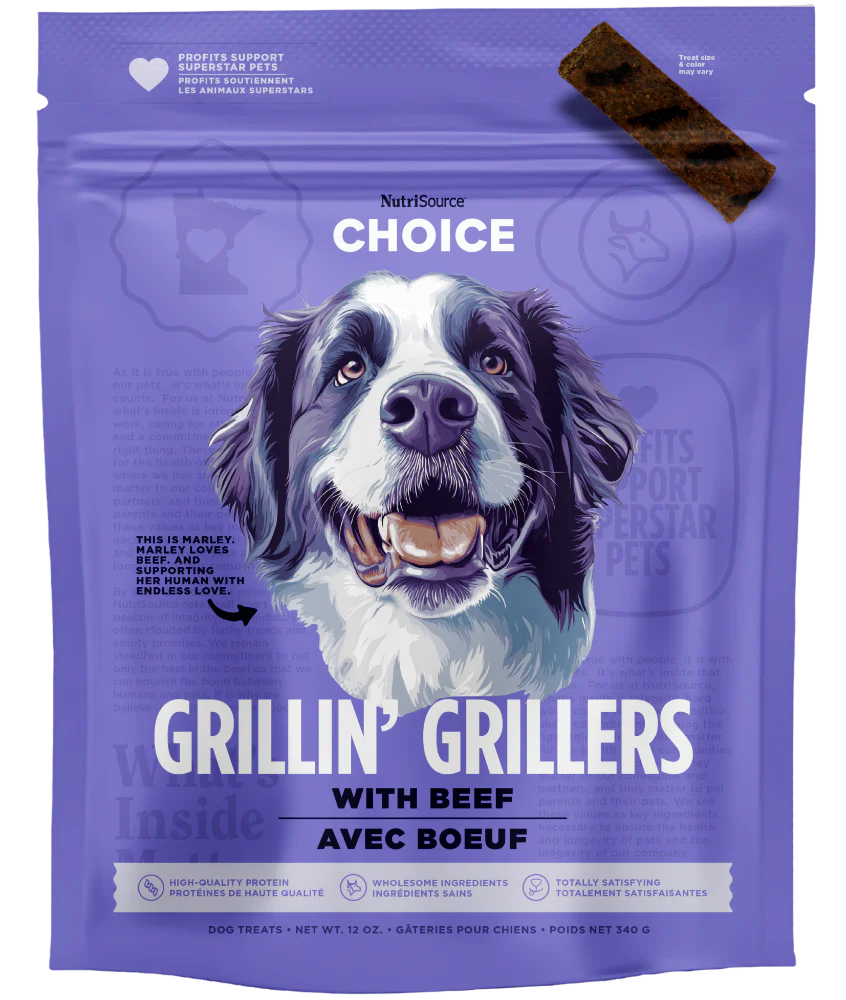 NutriSource Grillin' Grillers Dog Treats - 12 oz. & 32 oz.