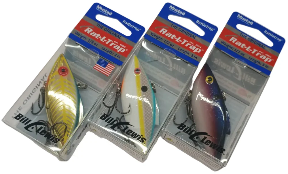 Bill Lewis Rat-L-Trap 1/2 oz. Rattle Trap Crankbait - 3"