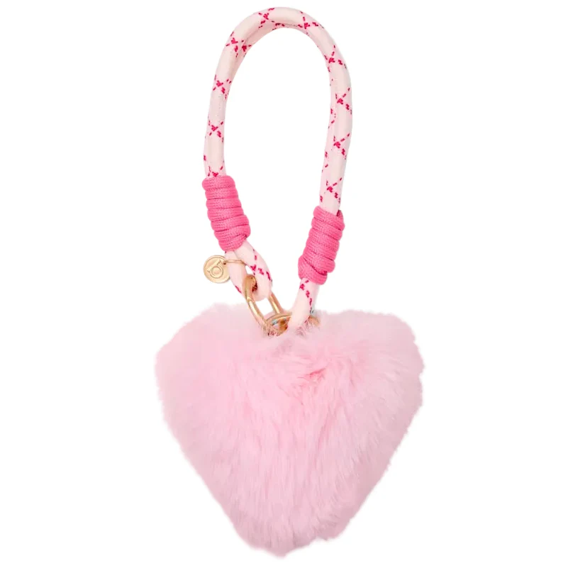 BOGG'd & Charmed Heart-Shaped Pouf Keychain - 3" - Image 2