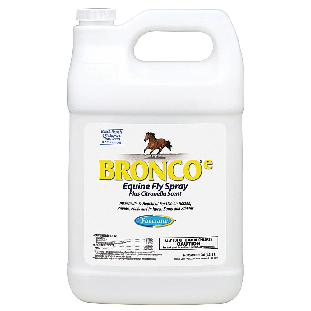 Farnam Bronco-e Equine Fly Spray - 1 gal.