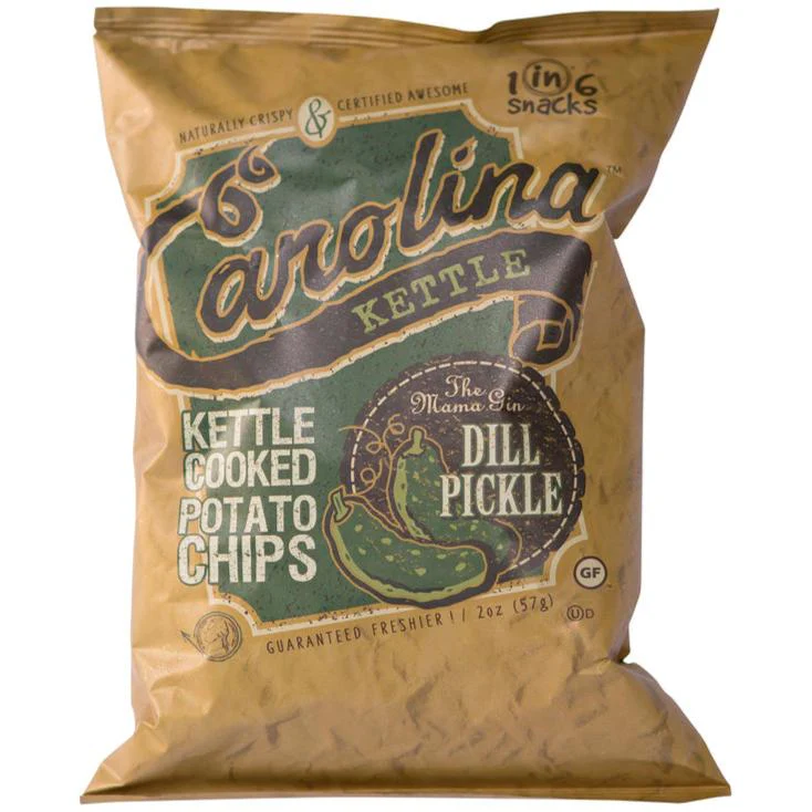 Carolina Kettle Cooked Potato Chips - 2 oz. - Image 2