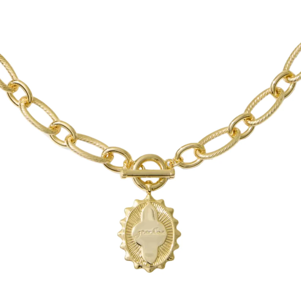Kendra Scott Gold "Grandma" Chainlink Pendant Necklace