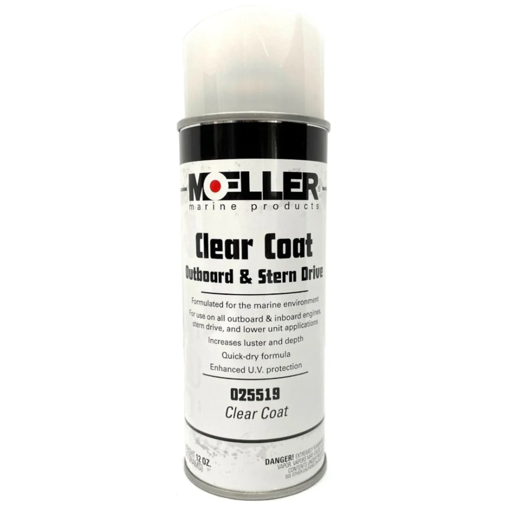 Moeller Outboard & Stern Clear Coat - 12 oz.