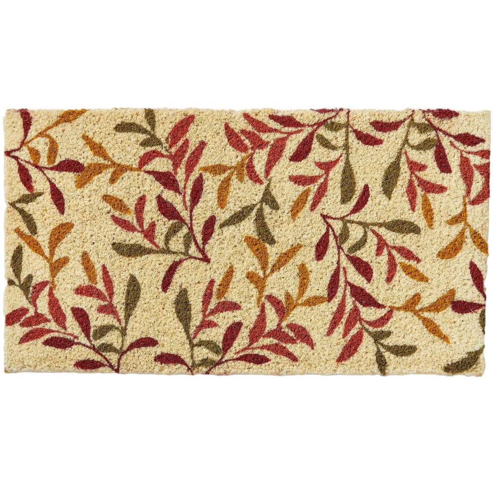 Autumn Leaves Coir Mat - 17" x 30"