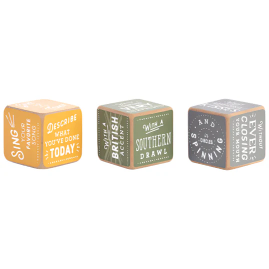"Do Something Funny" Dice Set
