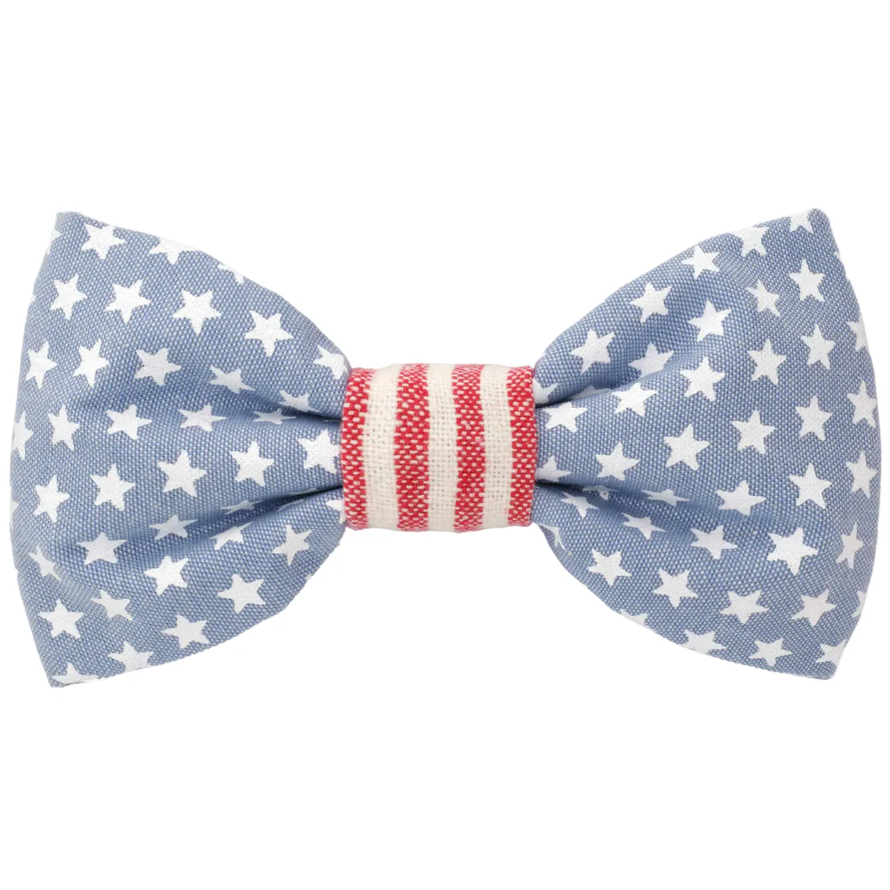 Foggy Dog Cotton Bow Tie - Liberty Stars