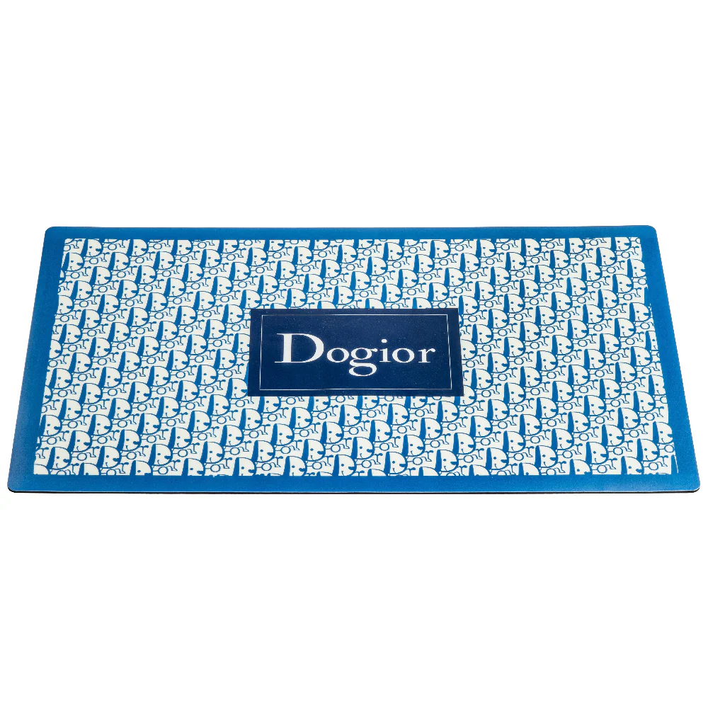 "Dogior" Polypropylene Dog Food Mat - 11.5" x 19"