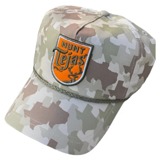 Old Tejas Camo El Rancho Rope Hat - Image 2