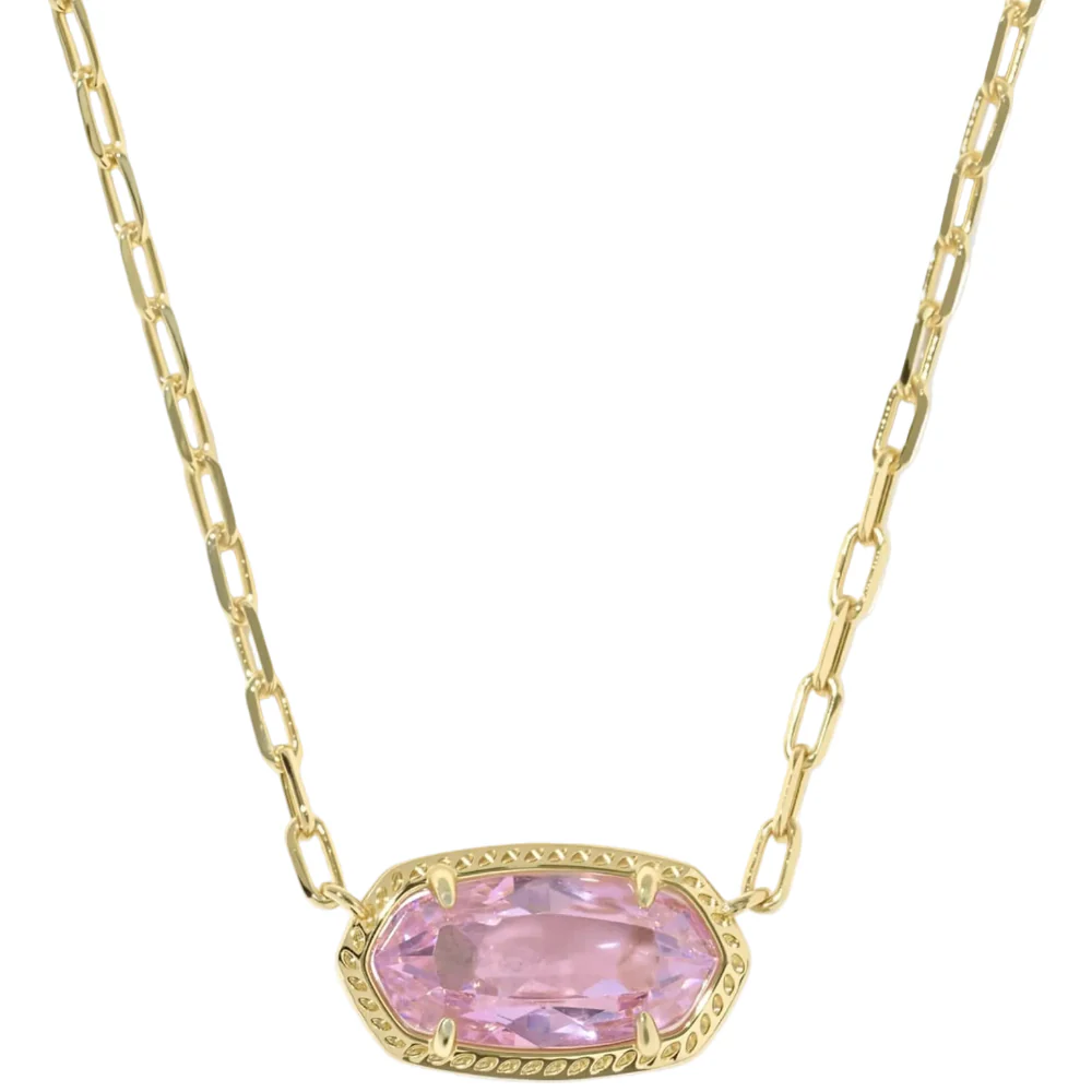 Kendra Scott Elisa Luxe Gold Short Pendant Necklace