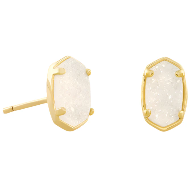 Kendra Scott Emilie Gold Crystal Stud Earrings