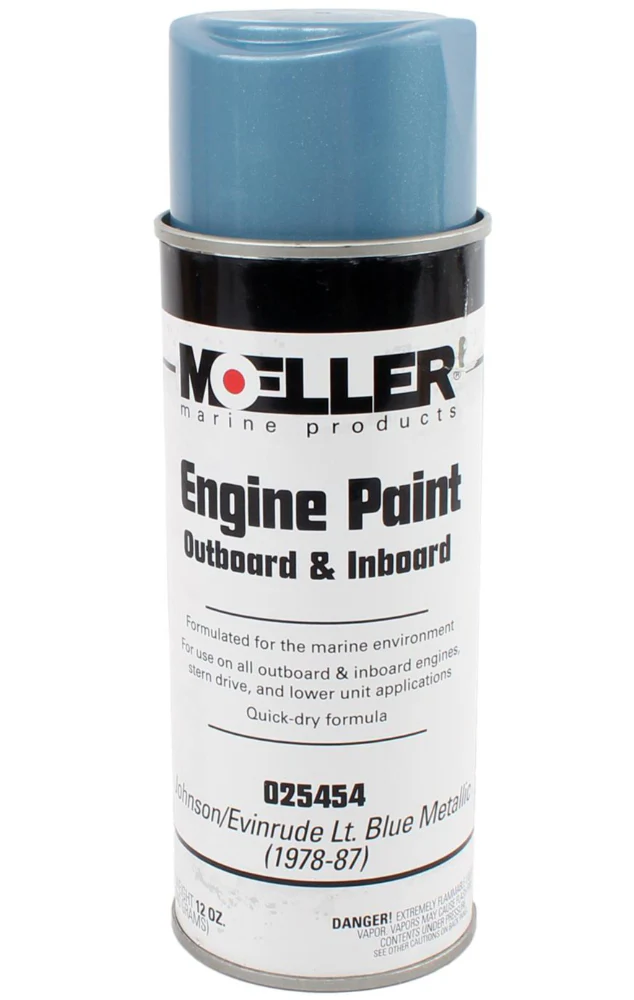 Moeller Outboard/Inboard Engine Paint - 12 oz.