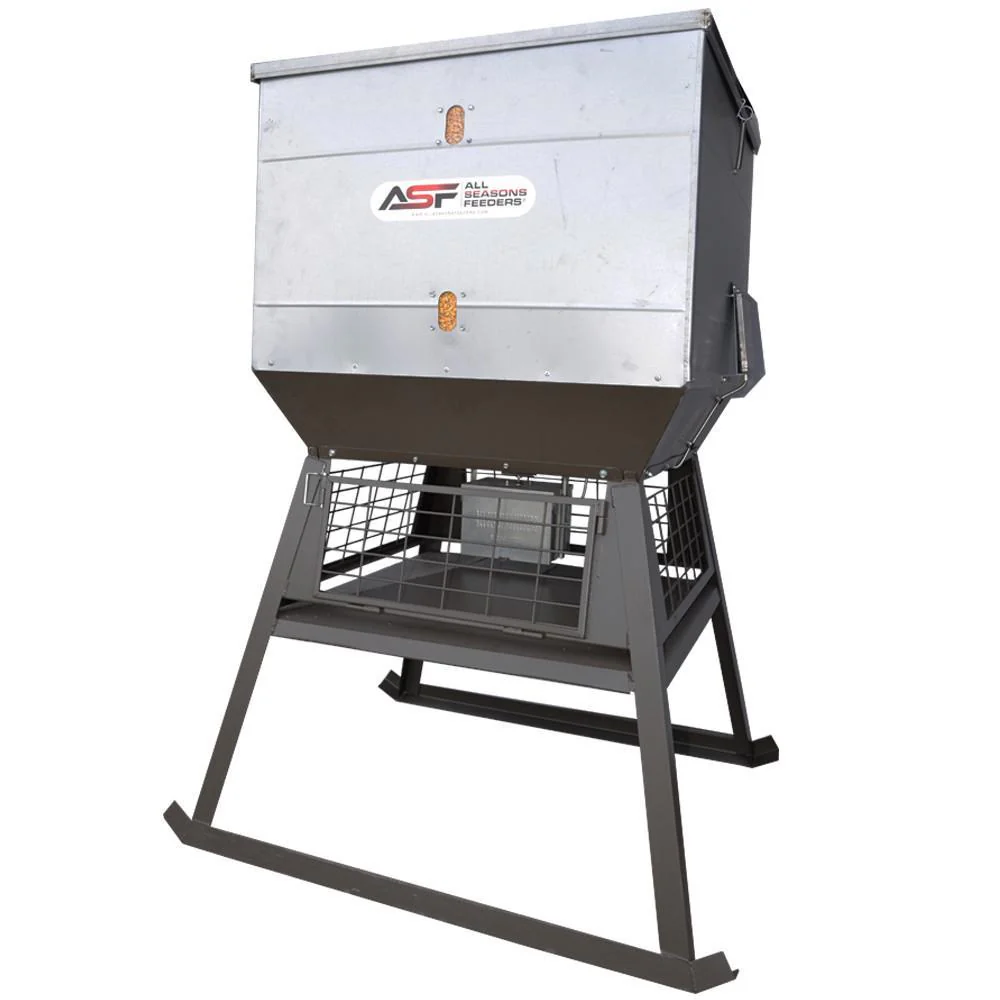 ASF 1000 Lb. Stand & Fill Solar Deer Feeder w/ Timer
