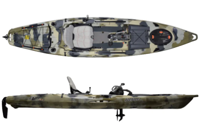 Feelfree Lure 13.5 V2 Kayak w/ Overdrive - Image 2