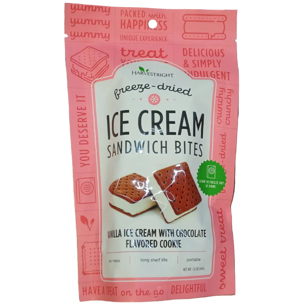 Harvest Right Freeze-Dried Ice Cream Sandwich Bites - 1.6 oz.