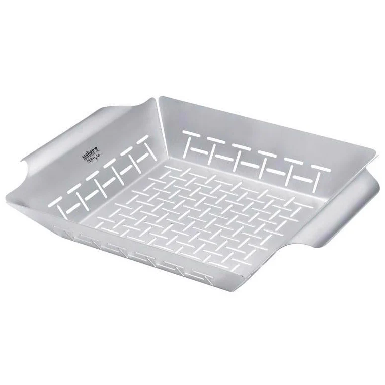 Weber Stainless Steel Grilling Basket - 11.8" x 13.8"