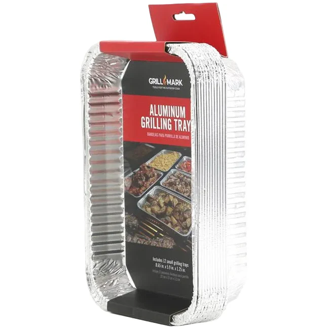 Grill Mark Disposable Aluminum Grill Pans - 6 pc. & 12 pc. - Image 2