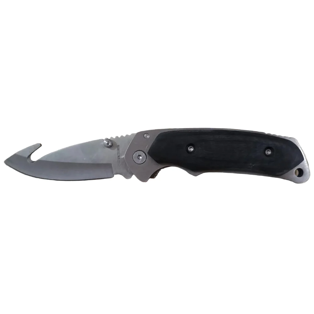 Marlin Stainless Steel Folding Guthook Field Knife - 3"