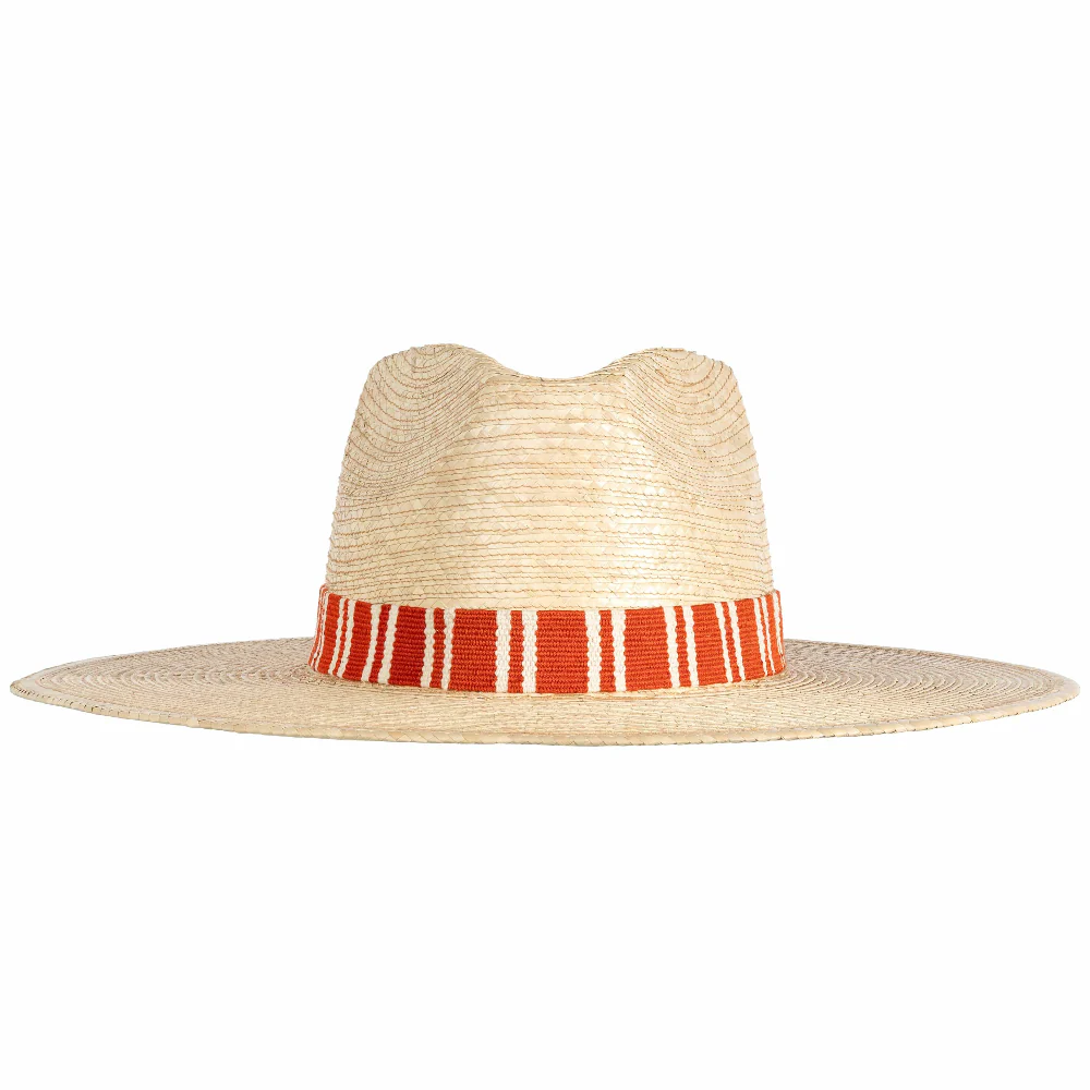 Sunshine Tienda Hemingway Stripe Palm Hat