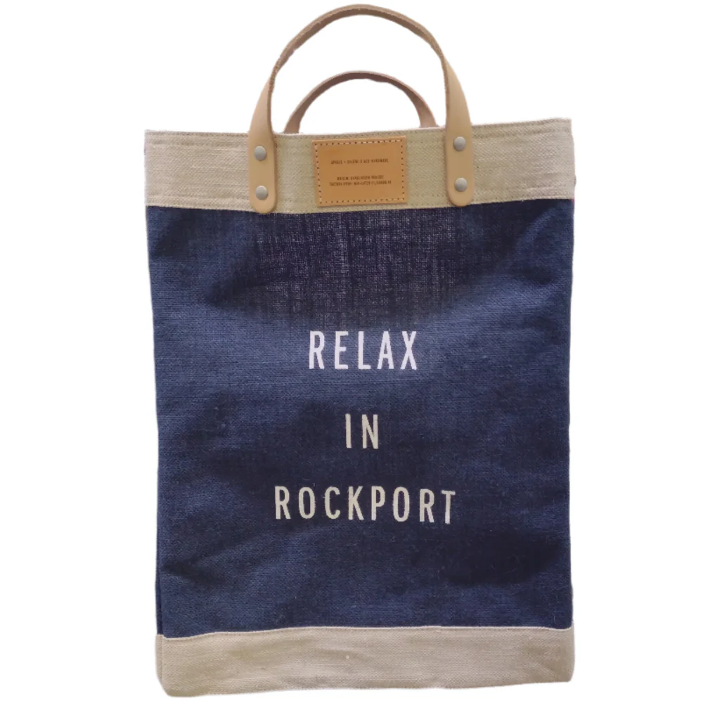 Salemi's Ace "Relax In Rockport" Carryall Market Bag