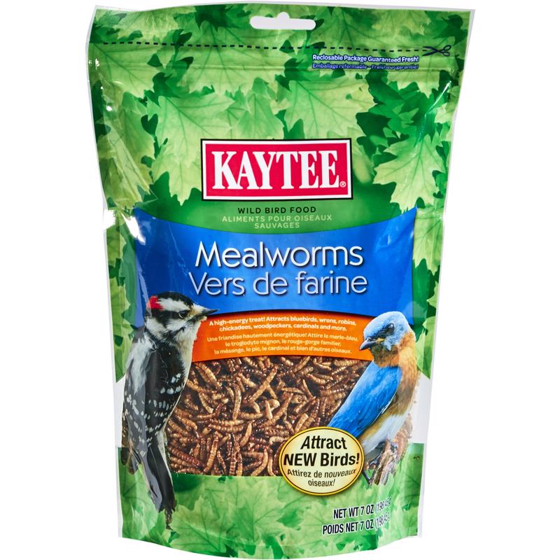 Kaytee Dried Mealworms - 3.5 oz. & 7 oz. - Image 2