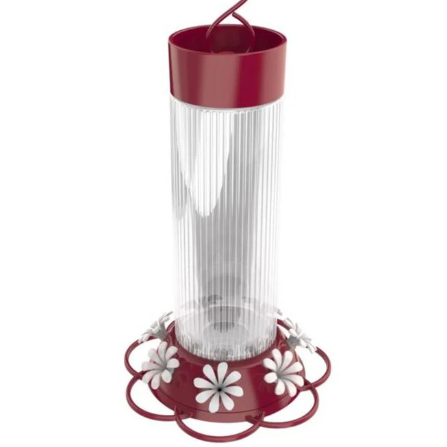 Nature's Way Textured Glass Hummingbird Feeder - 28 oz.