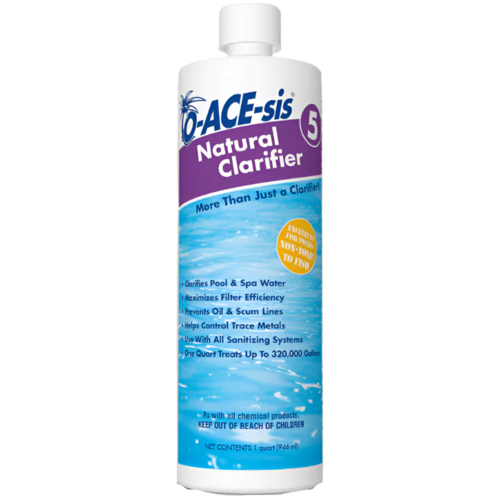 O-ACE-sis Liquid Natural Pool Clarifier - 1 qt.