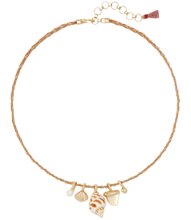 Kendra Scott Oleana Gold Charm Necklace