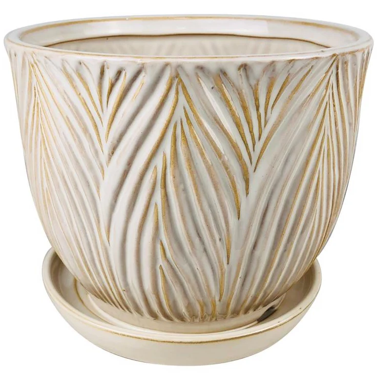 Border Concepts Ceramic Ferncliff Planter - 5.5"