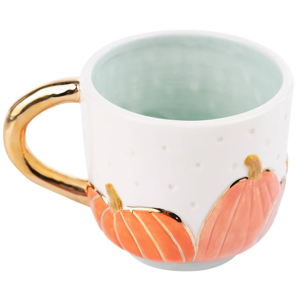 Glory Haus Embossed Pumpkin Patch Mug - 16 oz.