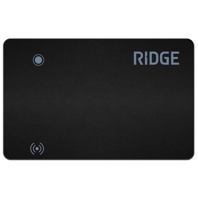 Ridge Wireless Wallet Tracking Card (Apple Compatible)