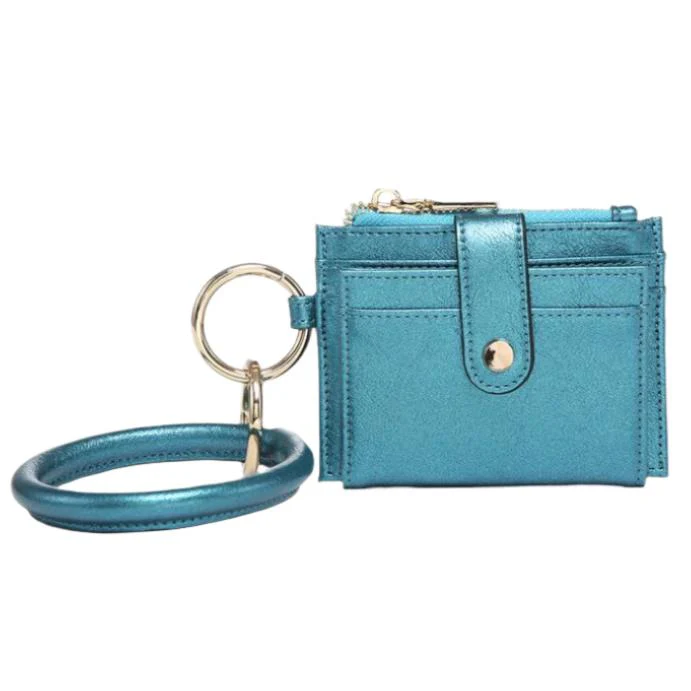 Jen & Co. Sammie Vegan Leather Snap Wallet
