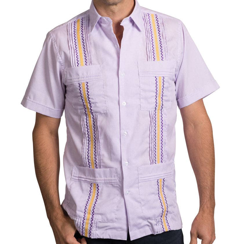 San Cristobal Wrinkle-Free Cotton Guayabera Shirts - Image 2