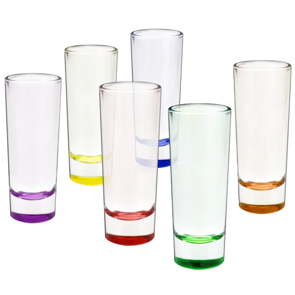 TRUE Shooter-Style Glass Shot Glasses - 6 pc.