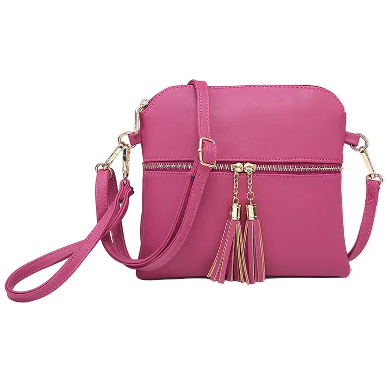 Jen & Co. Tara Vegan Leather Crossbody Bag