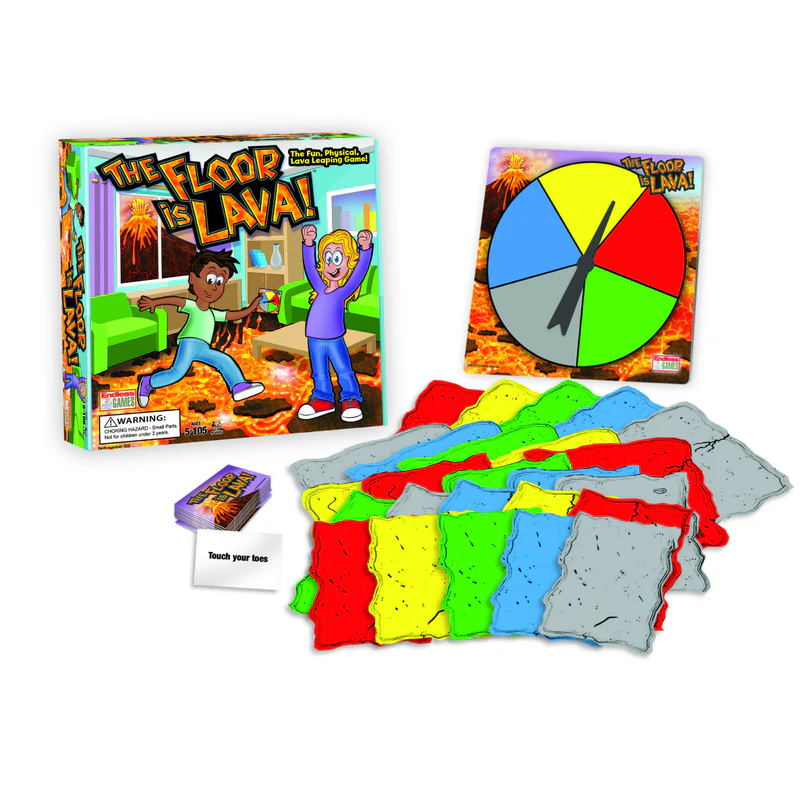 "The Floor Is Lava!" Board Game