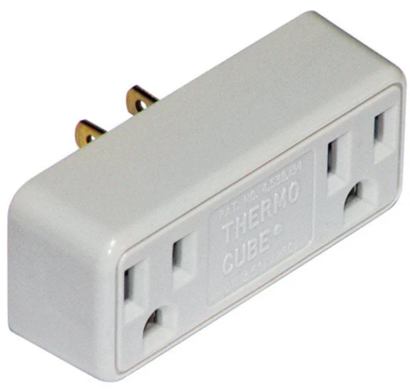 Thermocube 2-Outlet Temperature Controlled Power Outlet