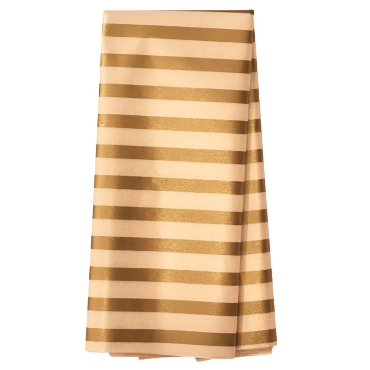 Tissue Paper - Gold Stripes - 20" x 30" - 8 pc.
