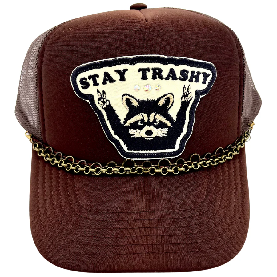 Billie Jane's Funny Embroidered Patch Mesh-Back Trucker Hats