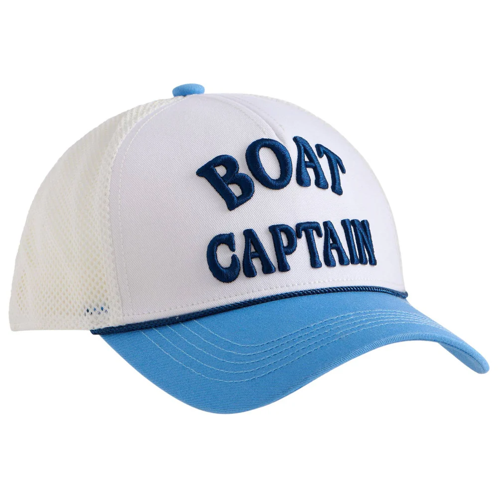 Shiraleah Mesh-Backed Embroidered Trucker Hats