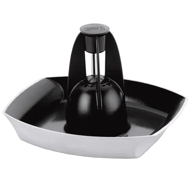 Weber Deluxe Steel Poultry Roaster - 12.3" x 15.5"