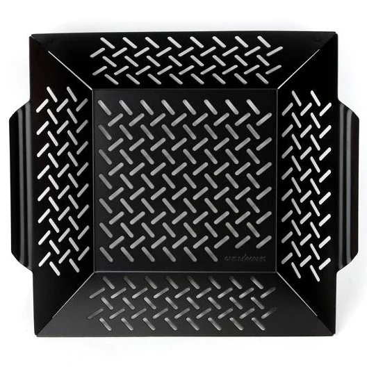 Grill Mark Non-Stick Steel Wok Topper - 12" x 12"